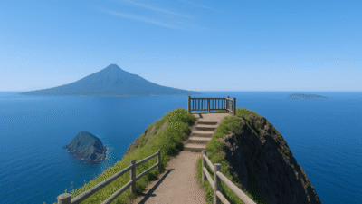 ペシ岬展望台｜利尻島の玄関口で出会う絶景スポット