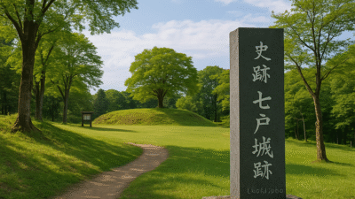 【青森県・七戸城跡（柏葉城跡）】戦国と自然が交錯する北東北の歴史スポット｜無料で楽しめる本格的城跡