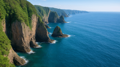 壮大な断崖と紺碧の海が織りなす絶景｜鵜の巣断崖（岩手県）