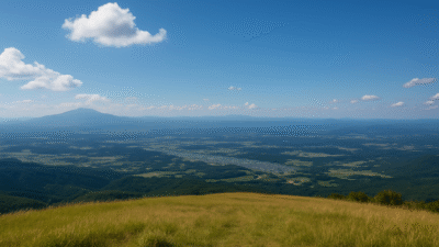 空と大地をつなぐ東北の絶景スポット｜天峰山からの景色（岩手県）