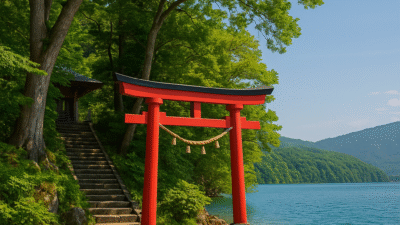 御座石神社（秋田県田沢湖）観光特集｜辰子伝説が息づく田沢湖畔の霊験スポット